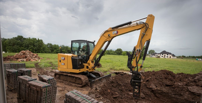 мини-экскаватор Caterpillar